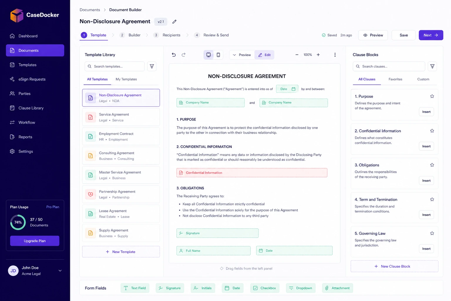 Document Builder
